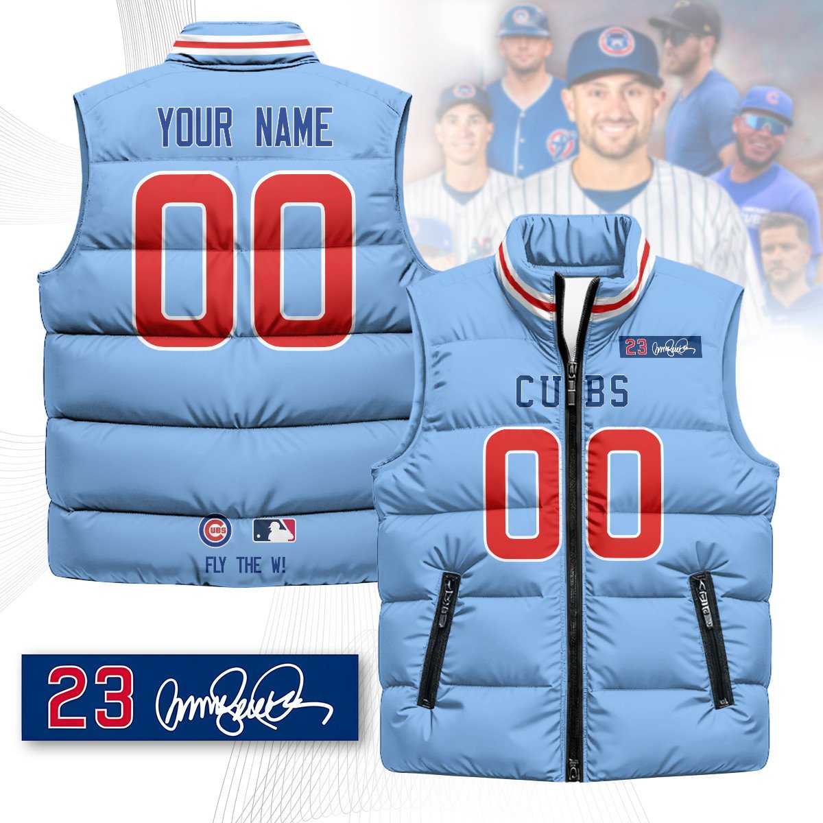 Custom CHC Unisex Puffer Vest