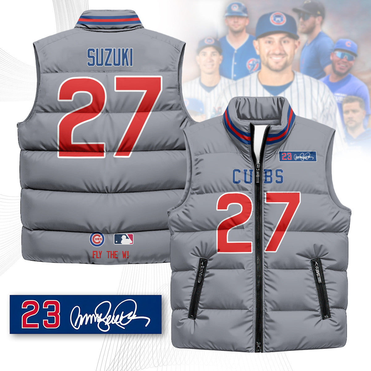 CHC Unisex Puffer Vest
