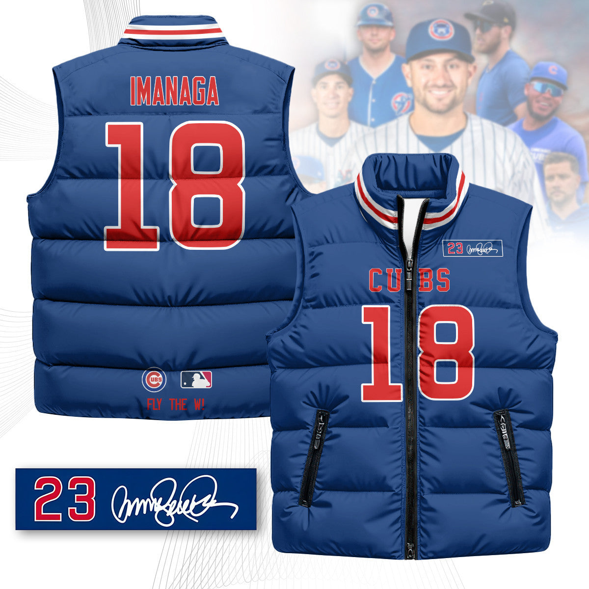 CHC Unisex Puffer Vest