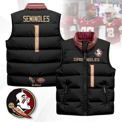 FSU Unisex Puffer Vest