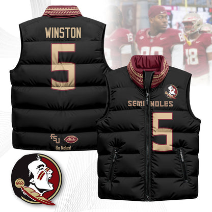 FSU Unisex Puffer Vest