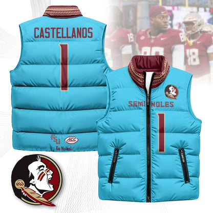 FSU Unisex Puffer Vest