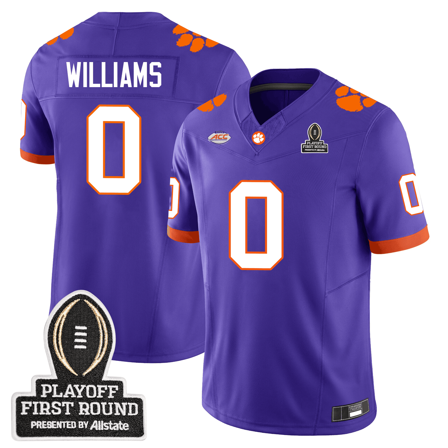 CLEM 24/25 Jersey - CFP First Round Patch
