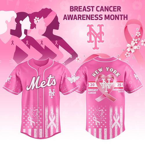 NYM x Breast Cancer Awareness Night - Limited Edition Jersey - Printed