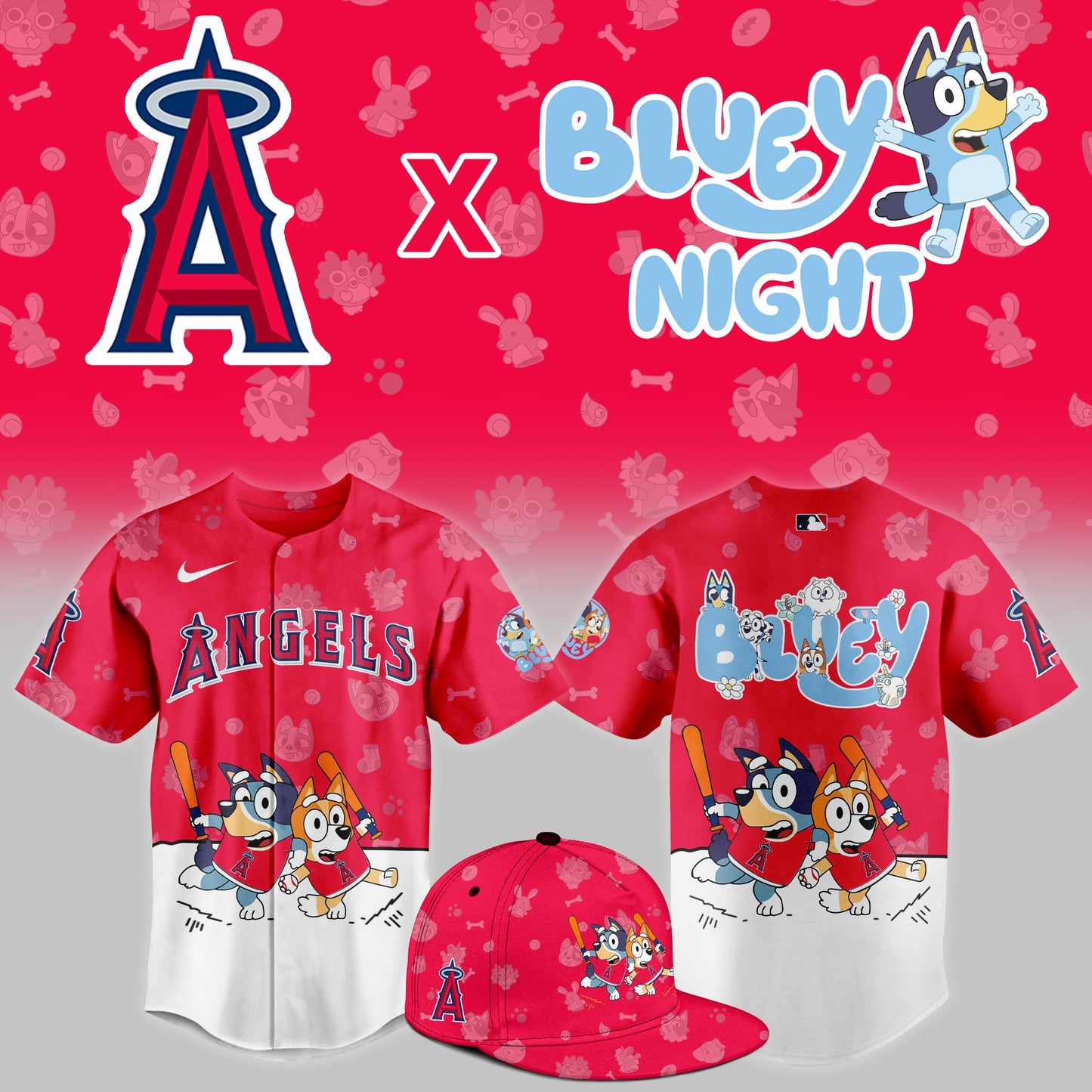 LAA 2025 Bluey Night Limited Jersey  - Printed