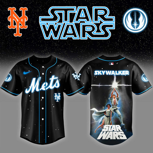NYM x Stars Wars Luke Skywalker Game Night Baseball Jersey Editions Limited v4 - Printed