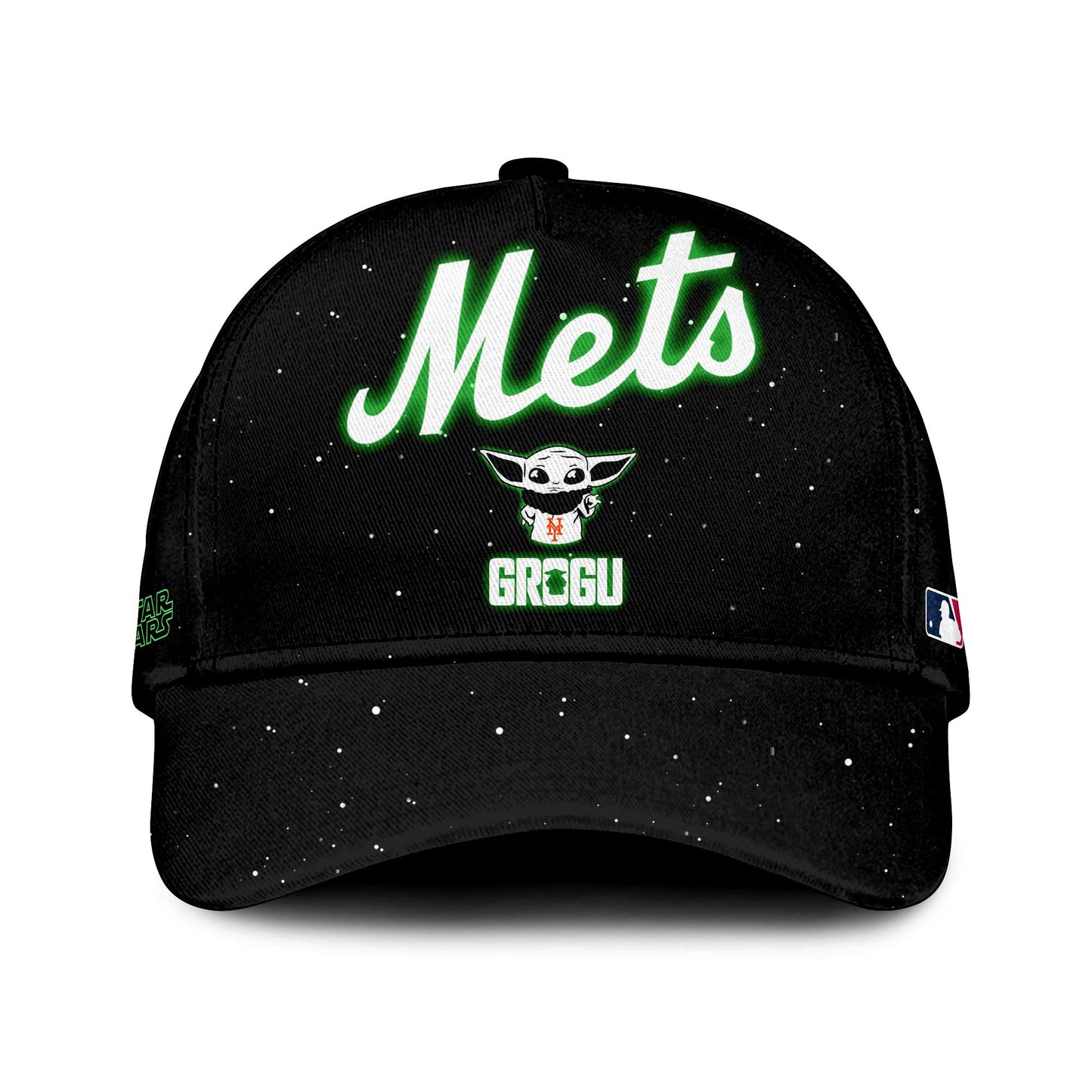 NYM x Stars Wars Grogu Night Baseball Jersey Editions Limited v3 - Printed