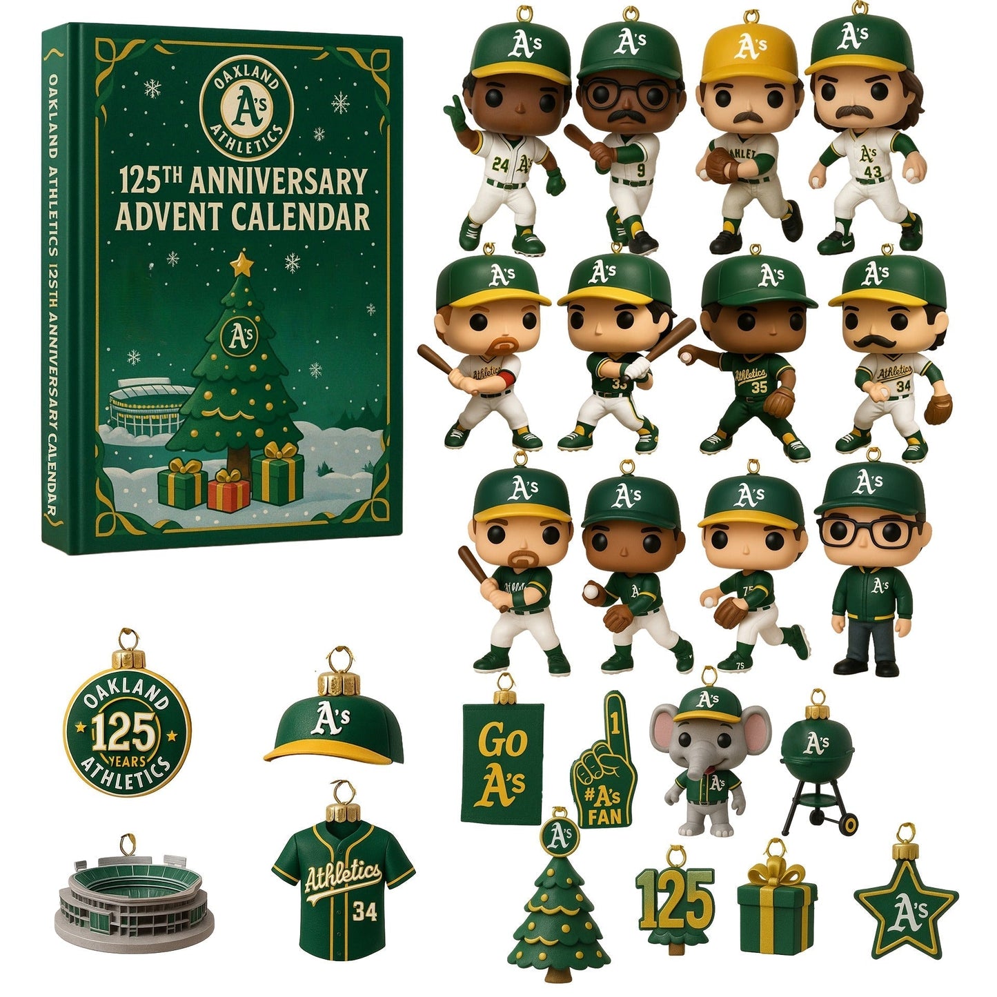 OAK Advent Calendar 2025 125TH ANNIVERSARY