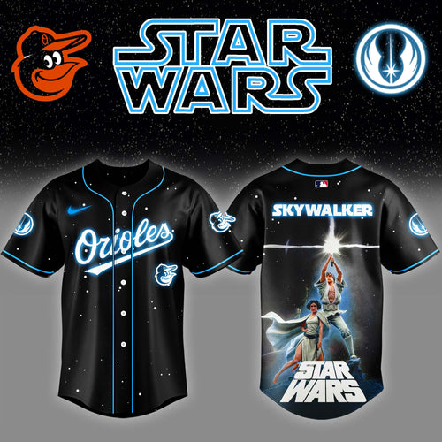 BAL x Stars Wars Luke Skywalker Game Night Baseball Jersey Editions Limited v4 - Printed