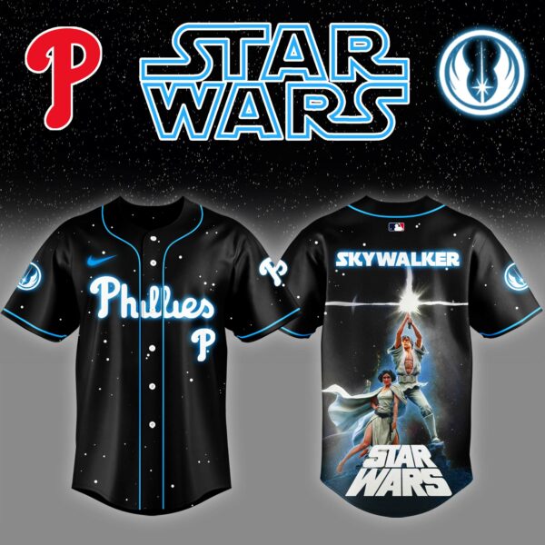 PHI x Stars Wars Luke Skywalker Game Night Baseball Jersey Editions Limited v4 - Printed