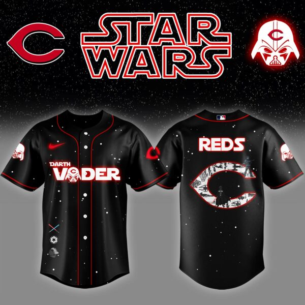 CIN x Stars Wars Night Darth Vader Baseball Jersey Editions Limited v2 - Printed