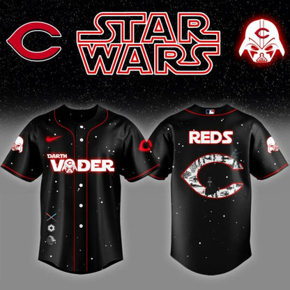 CIN x Stars Wars Night Darth Vader Baseball Jersey Editions Limited v2 - Printed