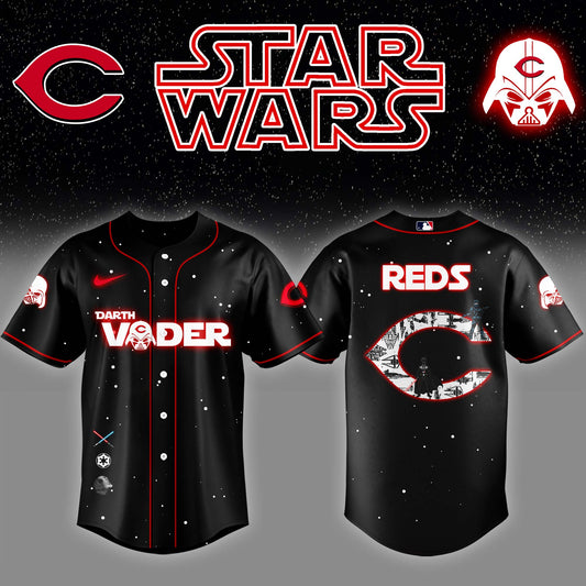 CIN x Stars Wars Night Darth Vader Baseball Jersey Editions Limited v2 - Printed