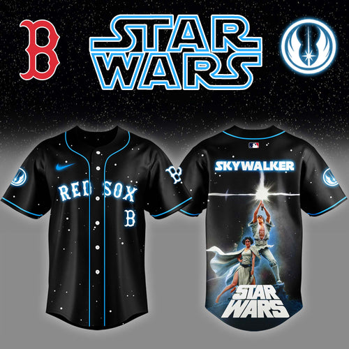 BOS x Stars Wars Luke Skywalker Game Night Baseball Jersey Editions Limited v4 - Printed