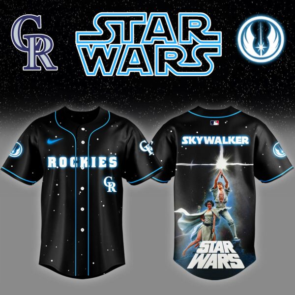 COL x Stars Wars Luke Skywalker Game Night Baseball Jersey Editions Limited v4 - Printed