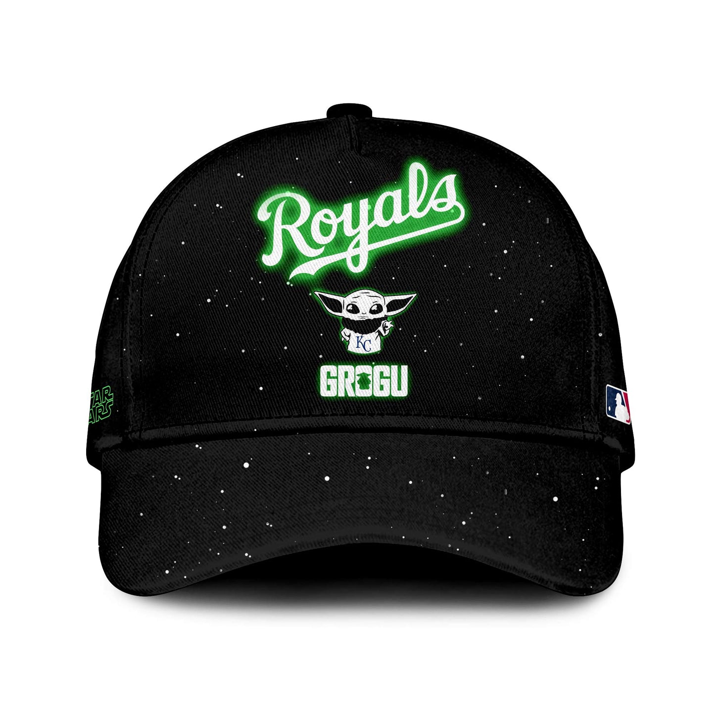 KC x Stars Wars Grogu Night Baseball Jersey Editions Limited v3 - Printed