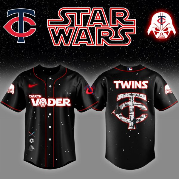 MIN x Stars Wars Darth Vader Night Baseball Jersey Editions Limited v2  - Printed