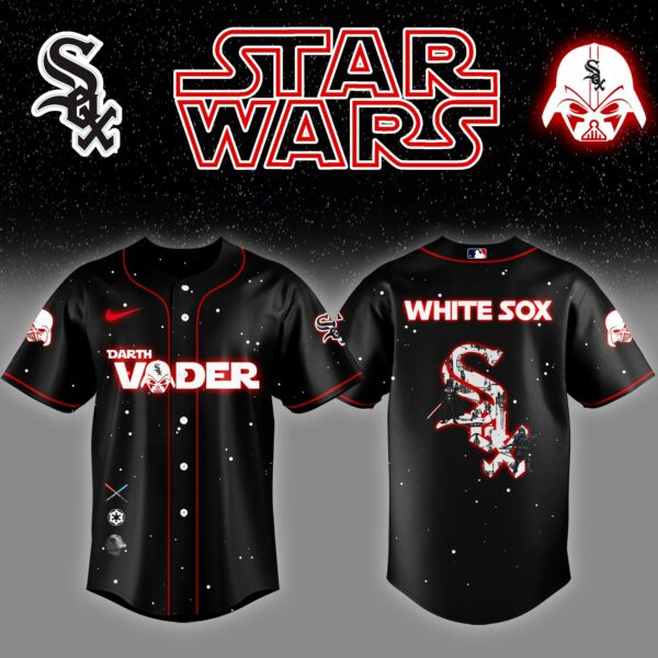 Chicago White Sox x Stars Wars Darth Vader Night Baseball Jersey Editions Limited v2 - Printed
