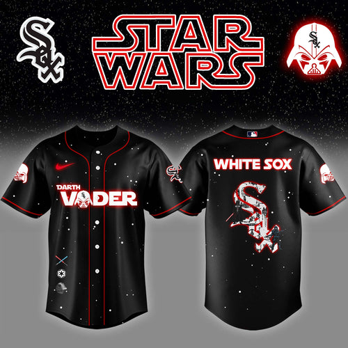 Chicago White Sox x Stars Wars Darth Vader Night Baseball Jersey Editions Limited v2 - Printed