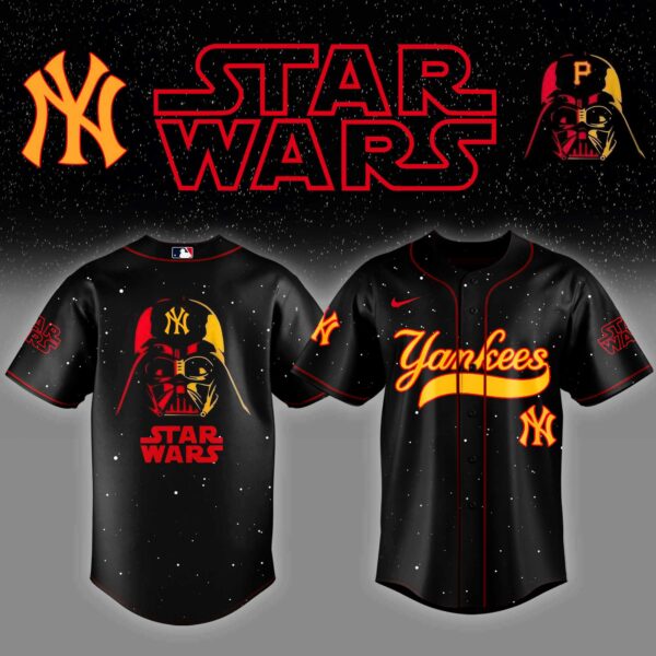 NYY x Stars Wars Night Baseball Jersey Editions Limited - Printed