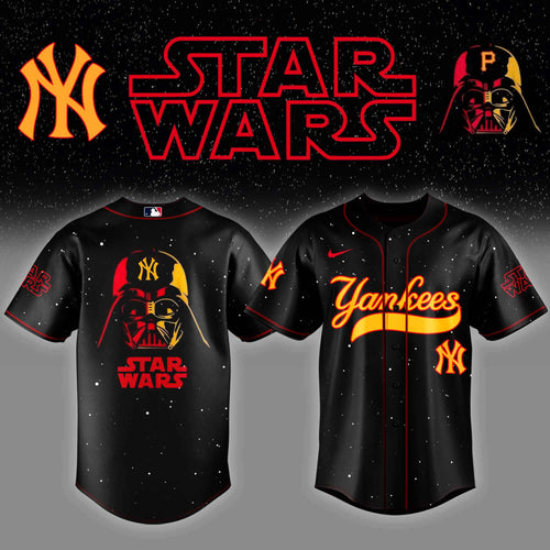 NYY x Stars Wars Night Baseball Jersey Editions Limited - Printed