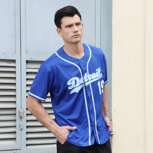 Custom Royal White-Blue Authentic Classic Baseball Jersey