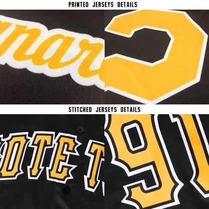 Custom 3D American Flag Fashion Authentic Baseball Jersey